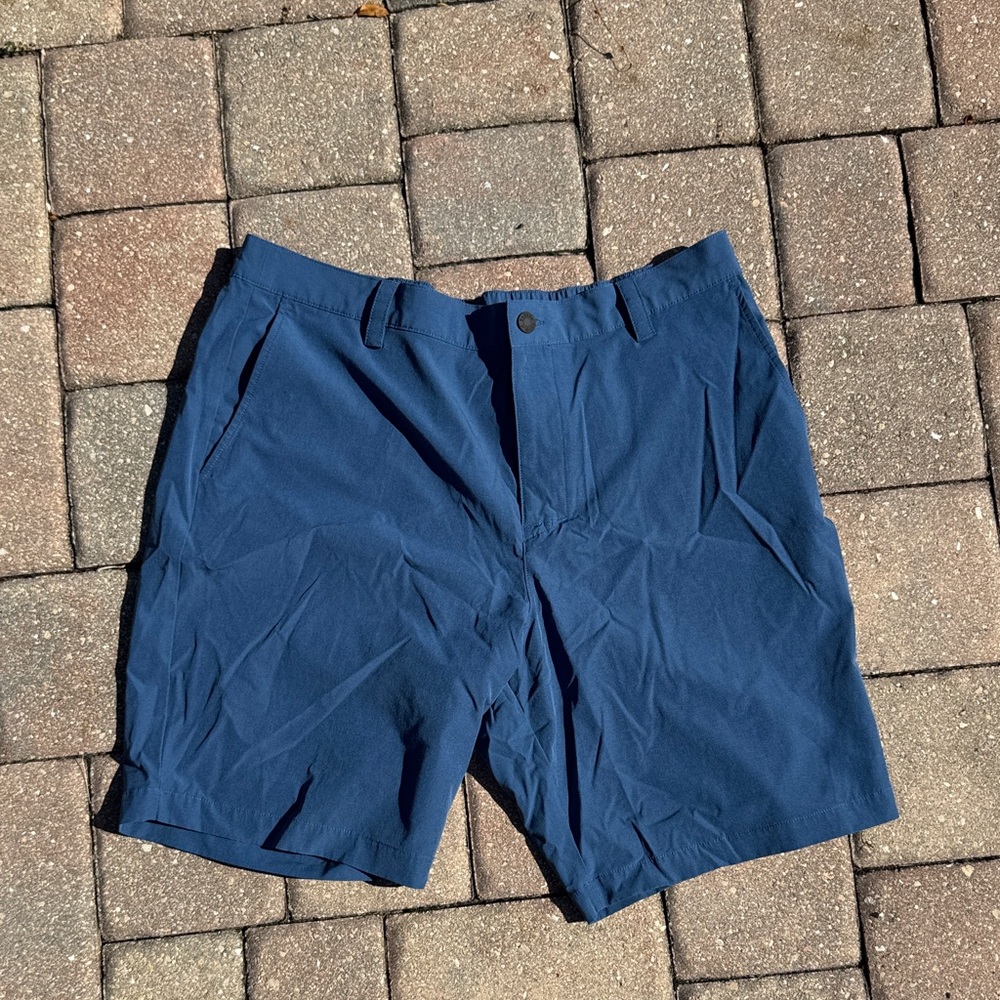 Banana Republic Deep Blue Flat Front Shorts